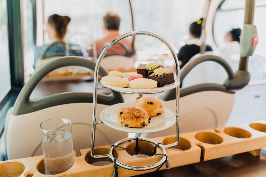 London: Afternoon Tea Bus with a Glass of Prosecco - Key points at a glance