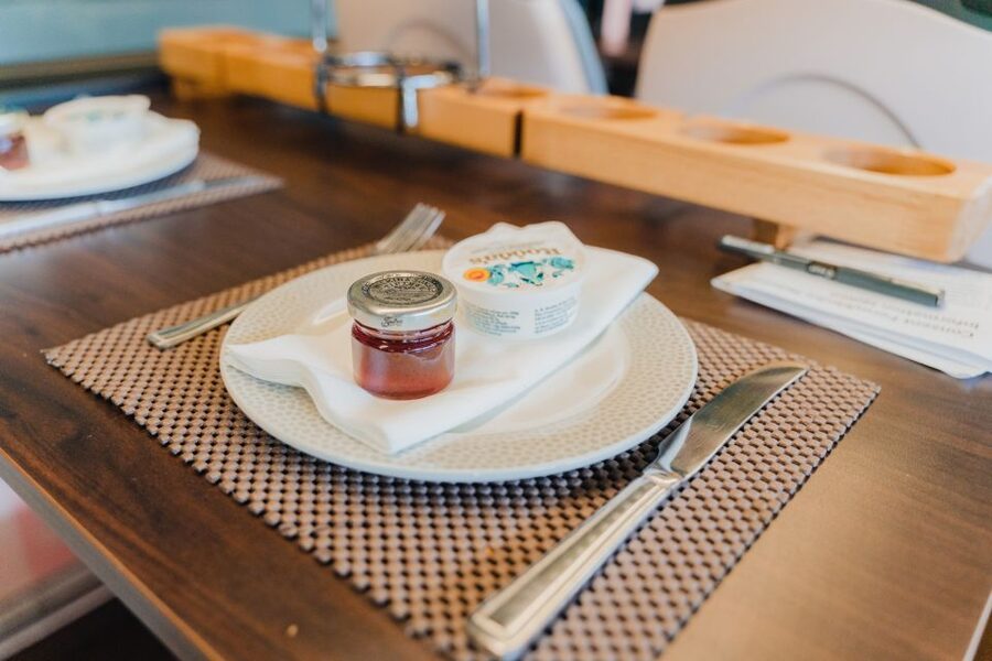 London: Afternoon Tea Bus with a Glass of Prosecco - What you eat, from sandwiches to scones