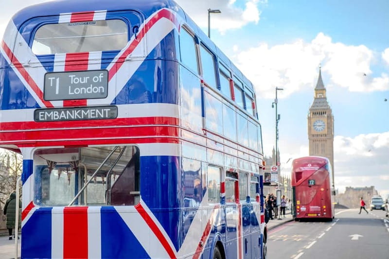 London: Great British Afternoon Tea Bus Tour - The London Eye, Parliament, and Westminster