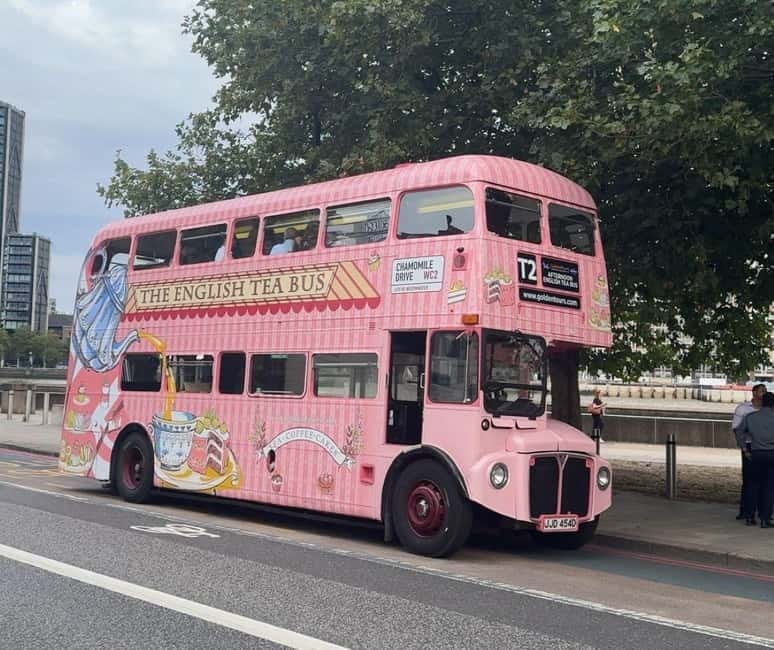 London: "Here We Go Again" Afternoon Tea Bus - A London Afternoon Tea With a Dancing Queen Twist