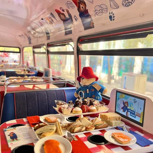 London: Paddington Bear Themed - Afternoon Tea Bus Tour - The upper deck is a bonus, not a promise