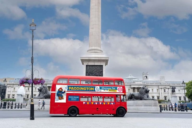 London: Paddington Bear Themed - Afternoon Tea Bus Tour - Starting near Charing Cross and the Sherlock Holmes Pub