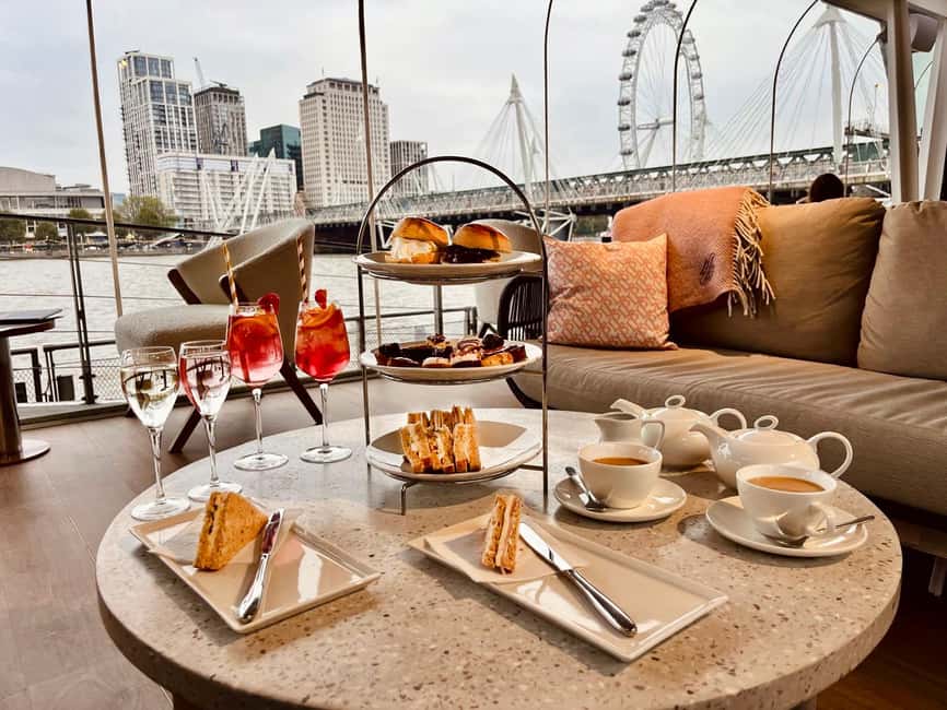 London: Riverside Afternoon Tea with Champagne or Gin - Choosing champagne, gin, or something softer