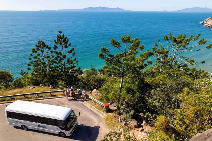 Magnetic Island: Guided Bus Tour with Morning Tea - Nelly Bay and Arcadia Hill reveal the island’s scale