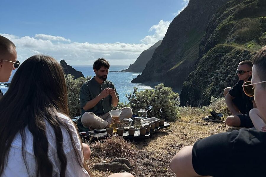Mindful Tea Ceremony in Hidden Nature of Madeira - A modern approach instead of a strict ceremony