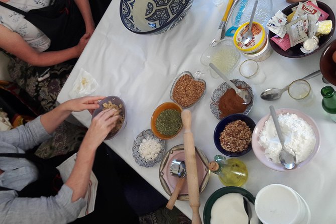 Moroccan Hands on traditional pastries & Tea class in Marrakech - Booking and cancellation details to keep in mind
