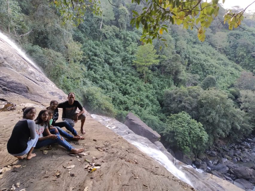 Munnar: Tea Garden and Elephant Safari Trip by 4x4 - Viripara Waterfalls and the First Swim