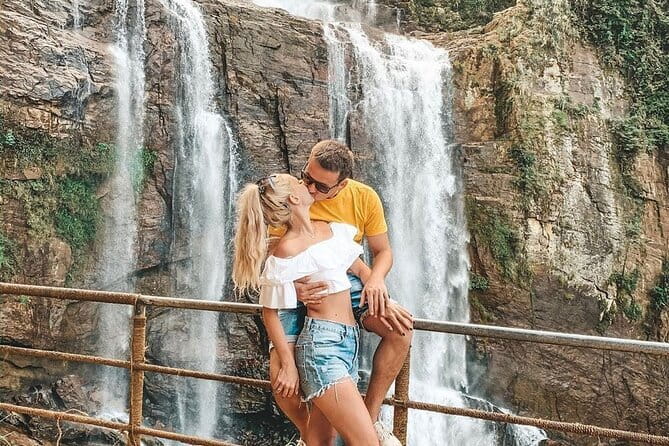 Nuwara Eliya Highlights: Waterfall, Tea & Picturesque Train Ride - Ramboda Falls: a dramatic first stop