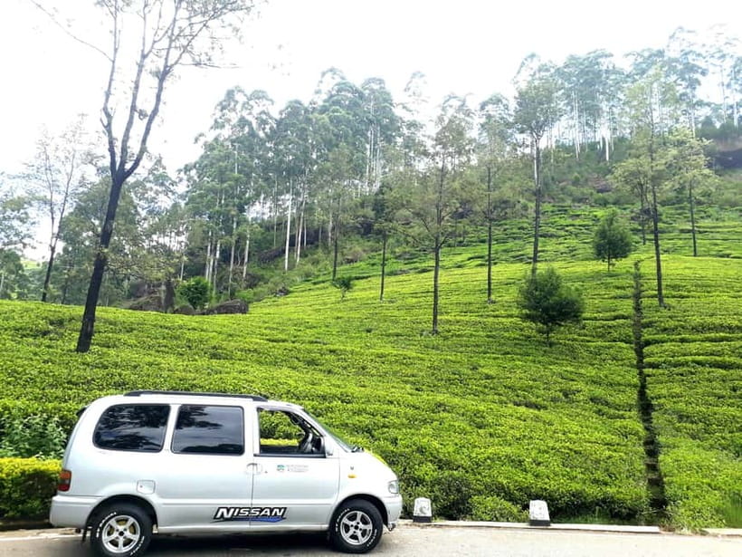 Nuwara Eliya Tea & Ramboda Falls Taxi tours for 5 pax - Puna Ella and the quieter waterfall stop