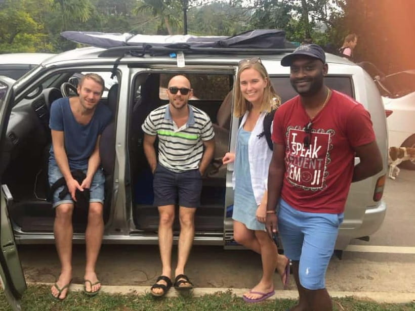 Nuwara Eliya Tea & Ramboda Falls Taxi tours for 5 pax - Pickup in Nuwara Eliya or Nanuoya