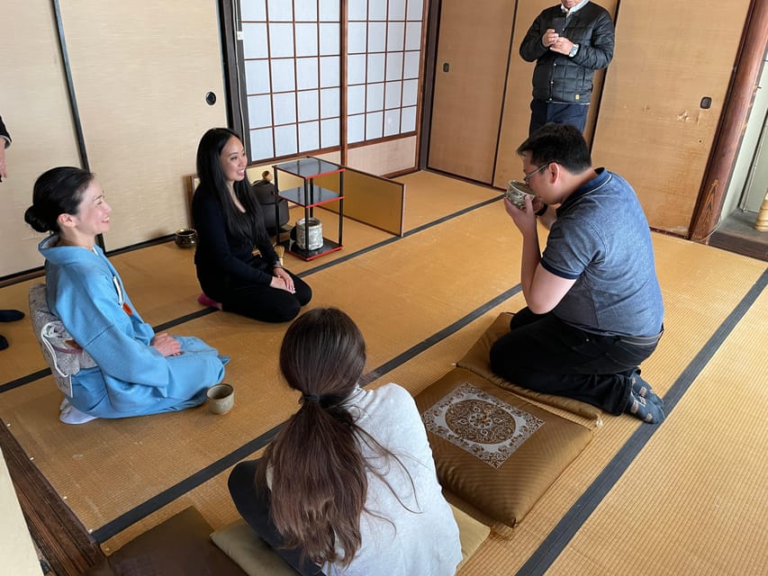 Osaka : Exclusive Tea Ceremony & Wagashi Cooking - Learning the rules of the tea ceremony