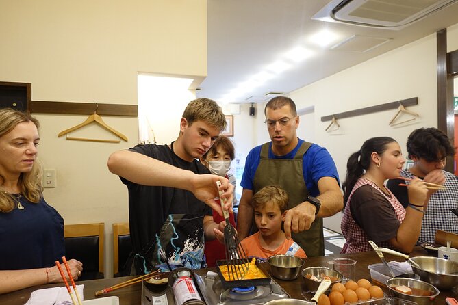 Osaka Japanese Cooking And Matcha Class near Osaka Castle - The family welcome from Ikuko and Takumi