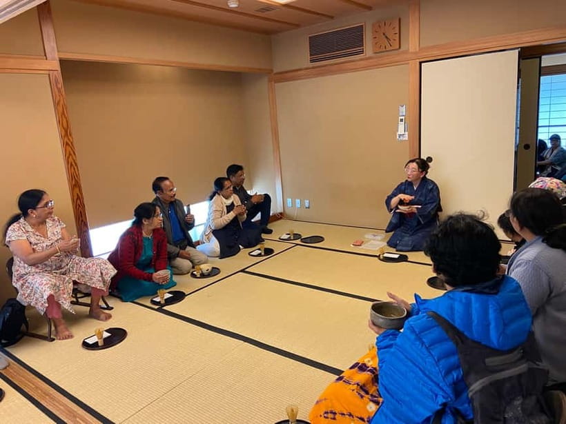 Osaka; Japanese Tea ceremony experience, Macha and Sencha - Sencha shows you everyday Japanese tea
