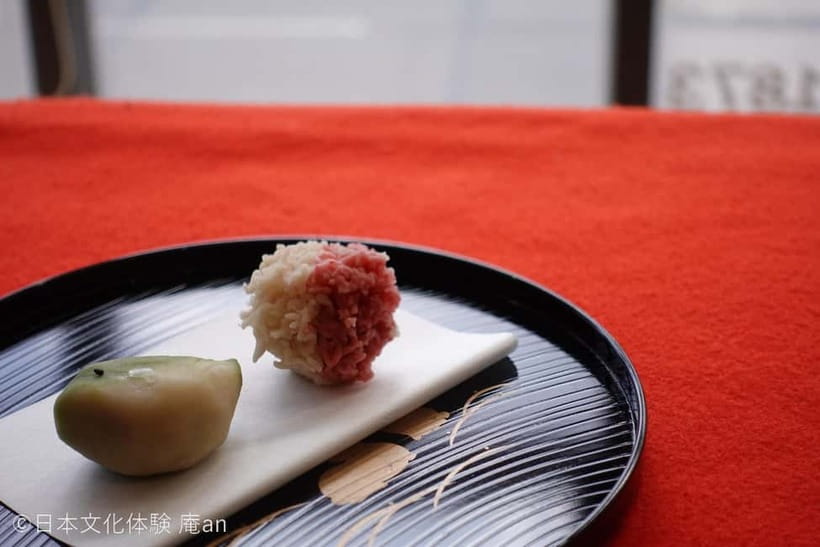 Osaka: Japanese Traditional Sweets Making and Tea Ceremony - What the sweets and matcha taste like together