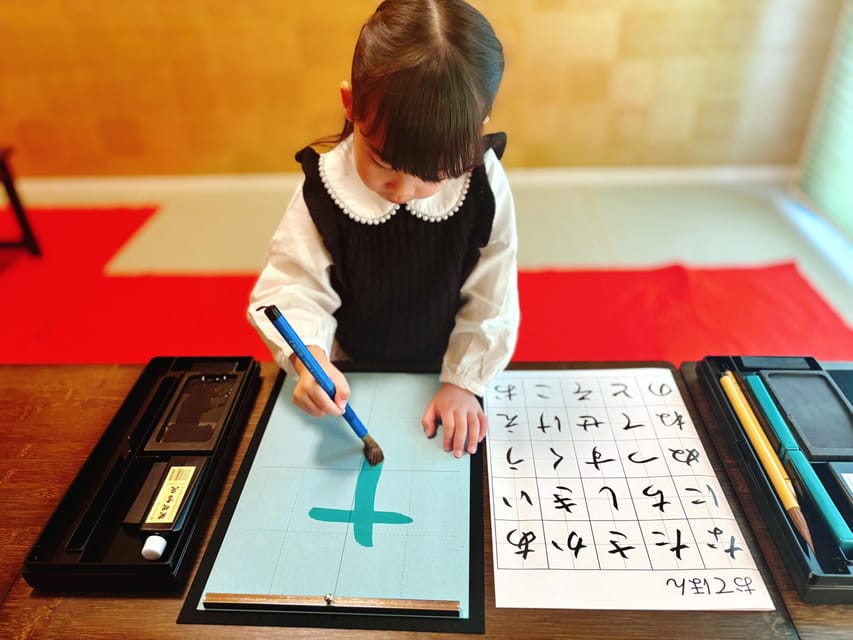 Osaka: Private Tea Ceremony and Calligraphy Experience - Calligraphy that turns your name into a keepsake