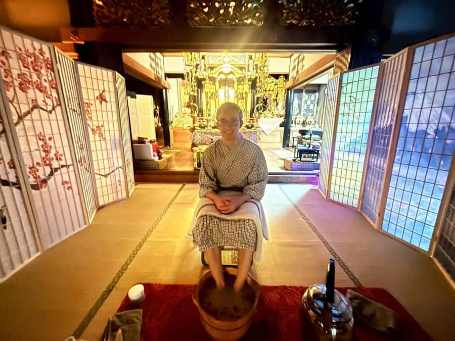 Osaka Temple Cool Foot Bath & Matcha Experience〈45min〉 - Timing, booking, and small practical points