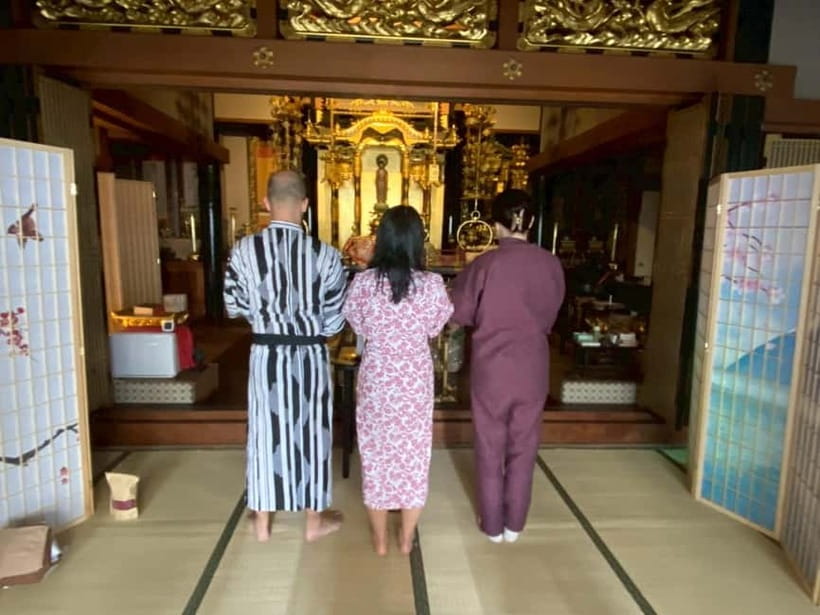 Osaka Temple Head Spa &Matcha Facial – Refresh & Glow〈90min〉 - Yukata photographs as a practical keepsake