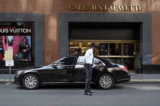 Paris VIP Shopping Experience-Lounge Access, Tea time & Transfer - Delivery of purchases and the private ride home