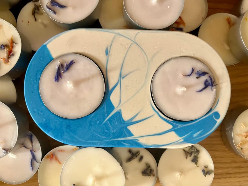 Prague: Craft your unique tea-candle holder set - Choosing the shape and colors of your holder