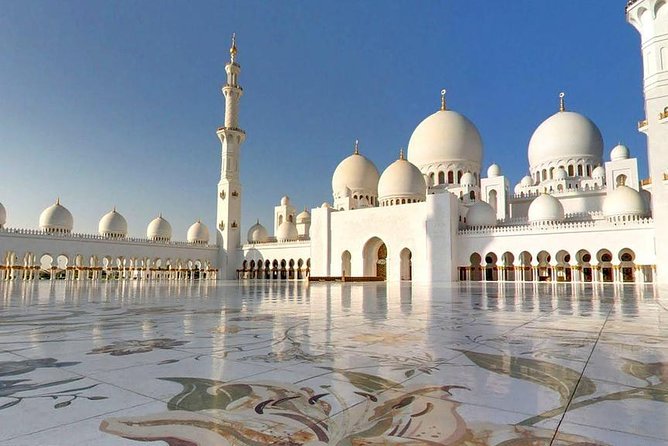 Private Abu Dhabi Sheikh zayed mosque with Louver Museum & Emirates Place Tea - Two hours with art at Louvre Abu Dhabi