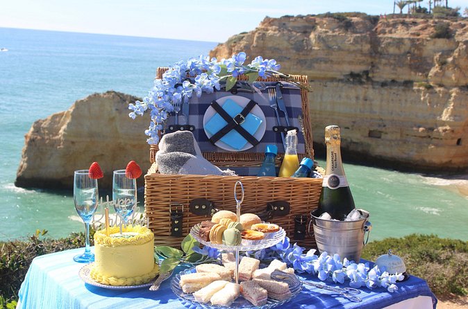 Private Luxury Clifftop High Tea Picnic Algarve Portugal - Who will enjoy this most