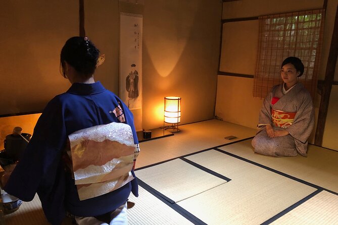 Private Tea Ceremony and Sake Tasting in Kyoto Samurai House - Kimono, samurai robes, and katana photographs