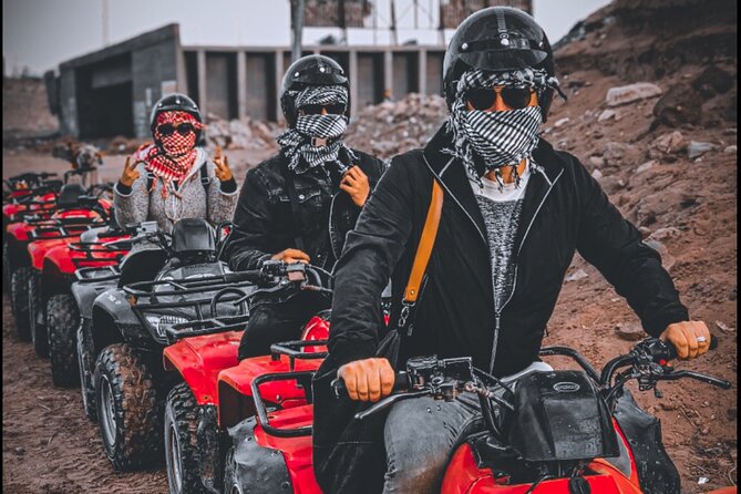 Quad Bike ATV Tours in Desert of Giza Pyramids with Egyptian Tea - What the Ride Is Like in Practice
