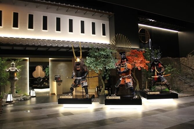 Samurai dress-up and shows, plus Tea Ceremony & Calligraphy - What happens during the three-hour visit
