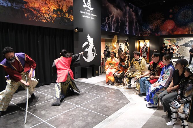Samurai dress-up and shows, plus Tea Ceremony & Calligraphy - Tea, brushwork, and traditional music