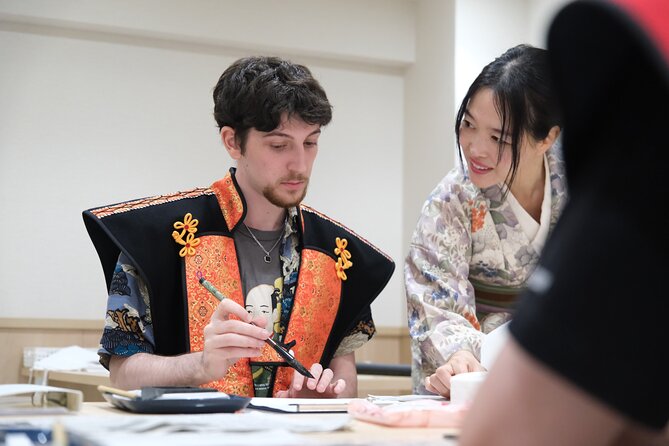 Samurai dress-up and shows, plus Tea Ceremony & Calligraphy - Why the indoor setting matters in Osaka