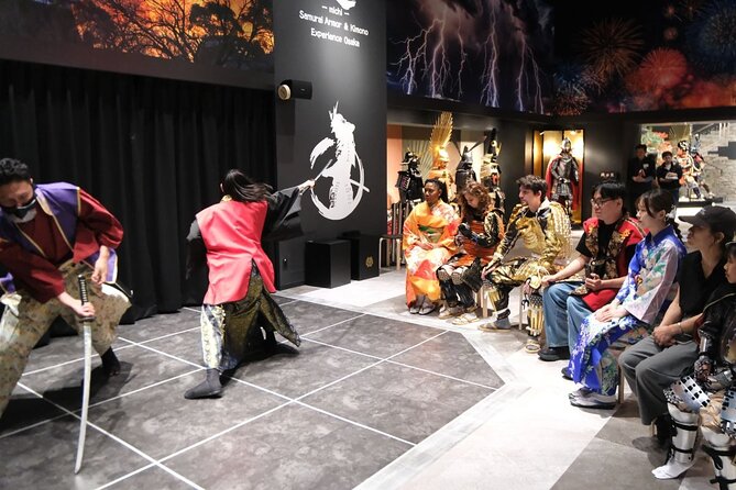 Samurai Show, Tea Ceremony, Japanese Traditional Activities - What the $44.92 Osaka experience really includes