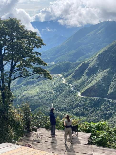 Sapa to Waterfall, Green Tea Farm with motorbike driver - Thai village life gives the route a human side