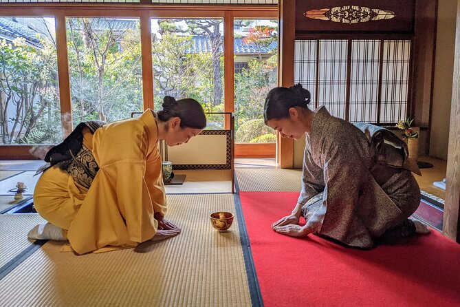Stunning Private Tea Ceremony: Camellia Garden Teahouse - A quiet tea house across from Ryoan-ji