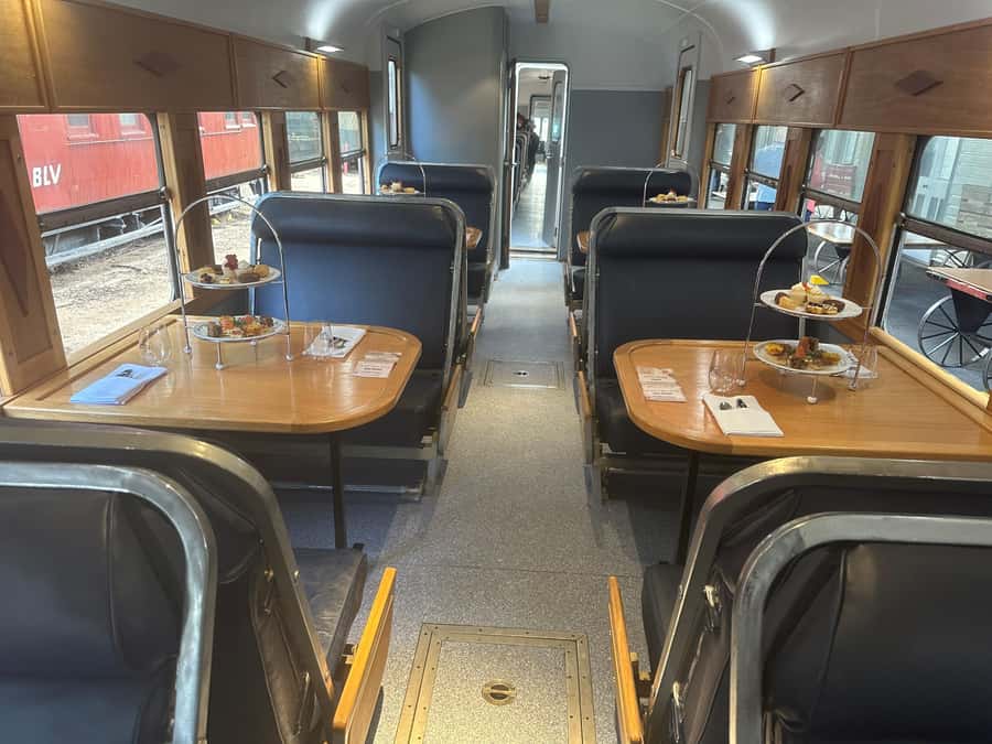 Sunshine Coast:Silver Bullet High Tea at Mary Valley Rattler - A 30-minute pause at Dagun Station