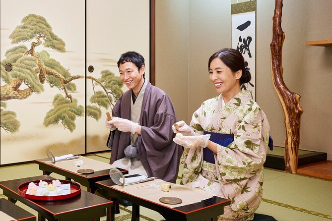 Sweets Making and Kimono Tea Ceremony at Tokyo Maikoya - Key points at a glance
