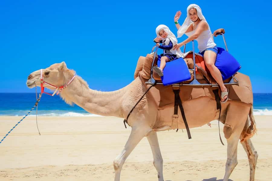 Tangier: sunset, tea, camel ride, Cape Spartel and caves. - Moroccan tea at sunset