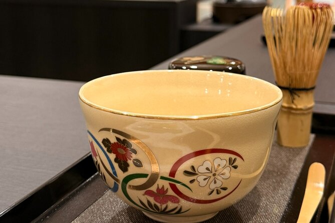 Tea and Calligraphy Session at a Table in Osaka - What Happens at Shinsaibashi ARTY Inn