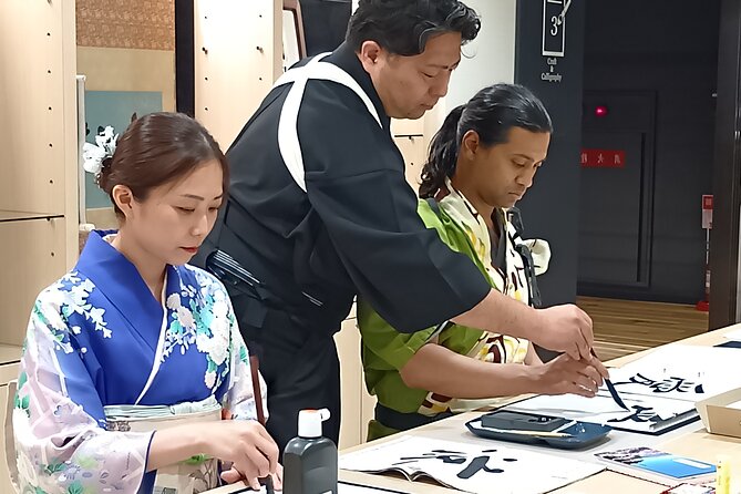 Tea and Calligraphy Session at a Table in Osaka - Practical Details Before You Book
