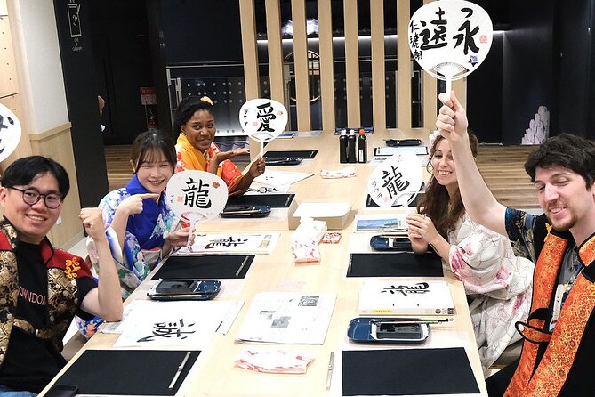 Tea and Calligraphy Session at a Table in Osaka - How It Fits Into an Osaka Day