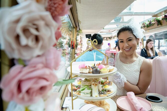 Tea Around Town Houston: An Elegant Tea Experience - A moving tea room in the middle of downtown Houston