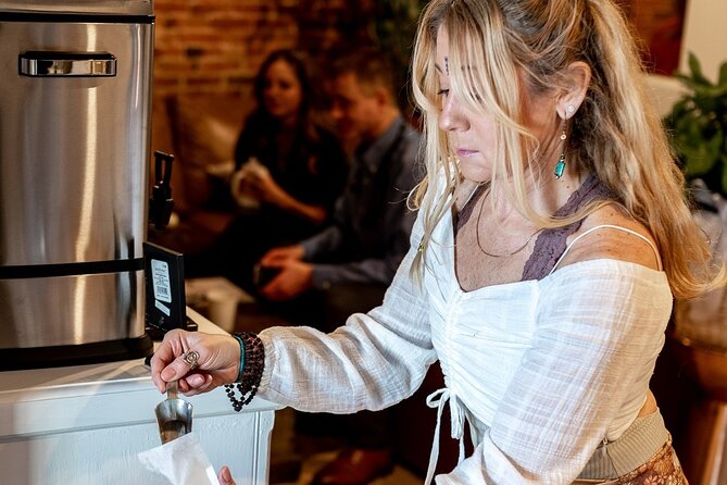 Tea Blending - Starting with samples in the apothecary shop
