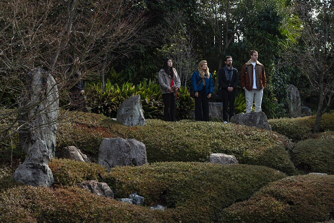Tea ceremony at Kyoto's Zen Temple Teahouse - The garden walk creates the right pause