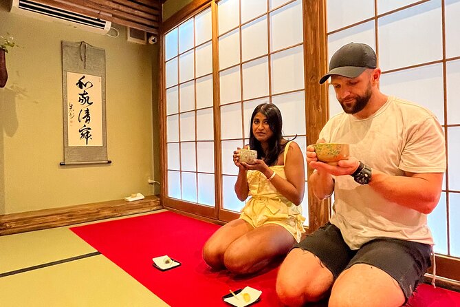 Tea Ceremony Experience in Osaka Doutonbori - Meeting Kazu, Mai, or Soda