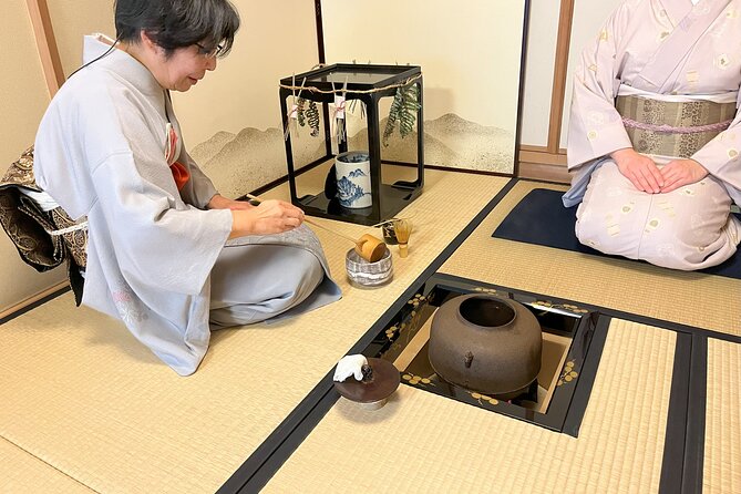 Tea ceremony experience in Osaka with a small group - Entering the tatami room