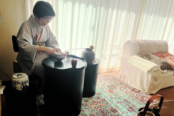 Tea ceremony experience in Osaka with a small group - Making your own matcha in the ryurei style