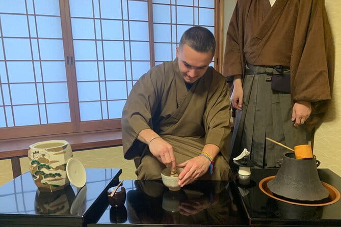 Tea Ceremony in 150 Years Old Townhouse with Tables and Chairs - Matcha, sweets, and the value of doing it yourself