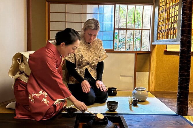 Tea Ceremony in 150 Years Old Townhouse with Tables and Chairs - Clothing, perfume, and room etiquette