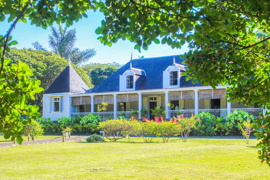 Tea, Rum & Vanilla Route - Domaine des Aubineaux and the Mauritius of 1872