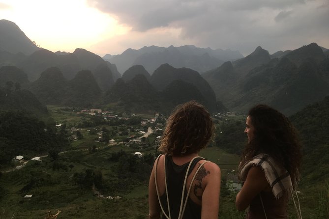 Tea Tour and Ha Giang Loop 4D/3N on Motorbikes - Day 2: Du Gia’s roads, fields, and waterfall
