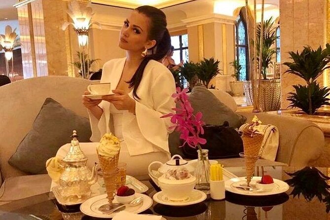 The Emirates Palace Private Afternoon Tea Experience Abu Dhabi - Palace dates, garden vegetables, and house honey